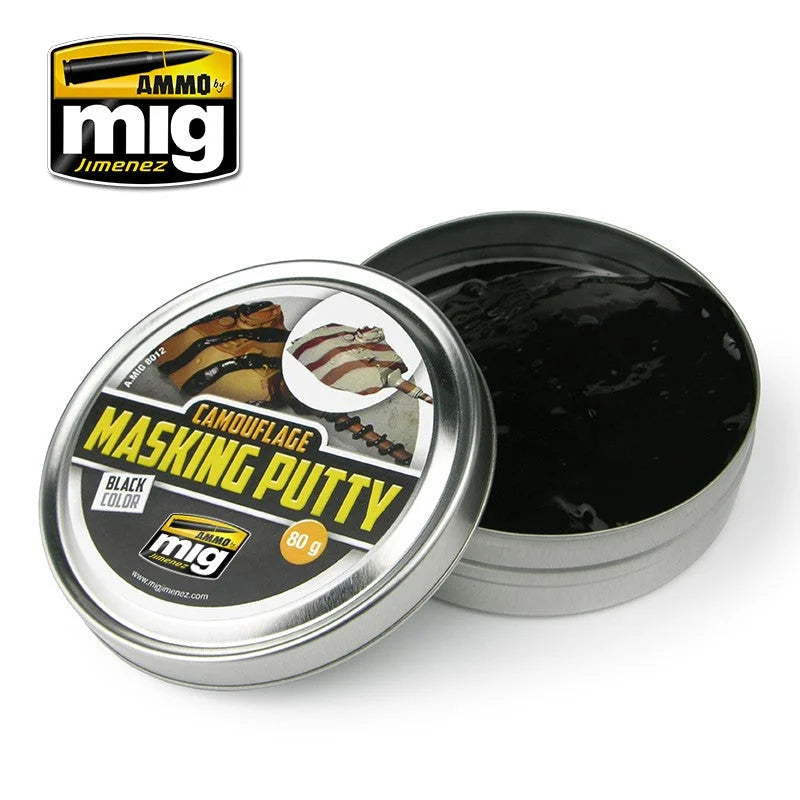 Ammo by MIG - Camouflage Masking Black 80g - Product Image