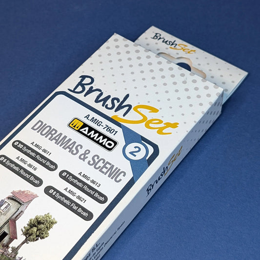 Ammo by MIG - Dioramas & Scenic Brush Set - Product Image
