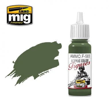 Ammo by MIG Figure Color - F-503 Dark Olive Green FS-34130 - Product Image