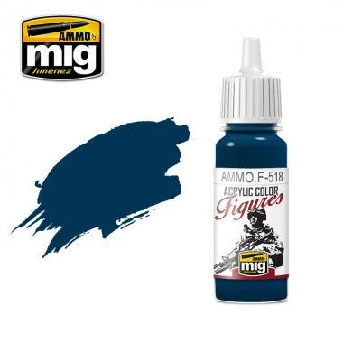 Ammo by MIG Figure Color - F-518 Marine Blue - Product Image