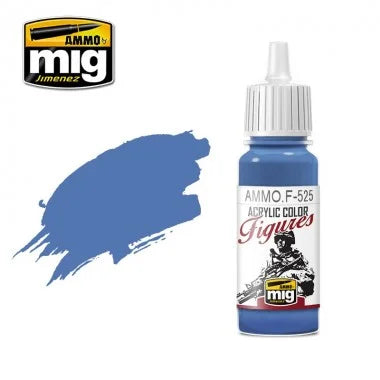 Ammo by MIG Figure Color - F-525 Medium Blue - Product Image