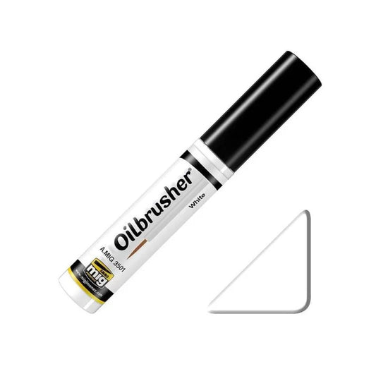 Ammo by MIG Oilbrusher - A.MIG-3501 White - Product Image