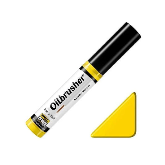 Ammo by MIG Oilbrusher - A.MIG-3502 AMMO Yellow - Product Image