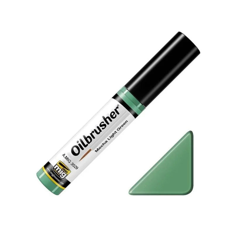 Ammo by MIG Oilbrusher - A.MIG-3529 Mecha Light Green - Product Image