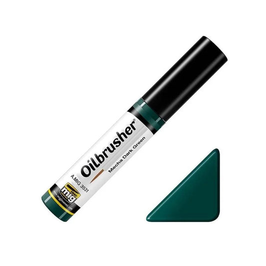 Ammo by MIG Oilbrusher - A.MIG-3531 Mecha Dark Green - Product Image