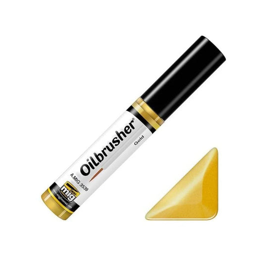 Ammo by MIG Oilbrusher - A.MIG-3539 Gold - Product Image