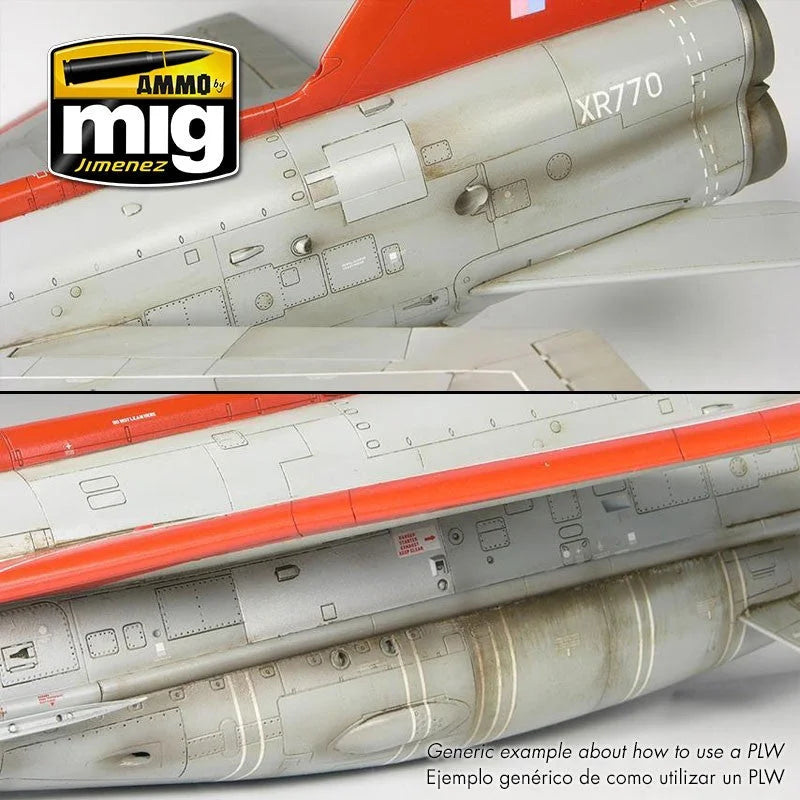Ammo by MIG - Panel Line Wash 1600 Light Grey - Product Image