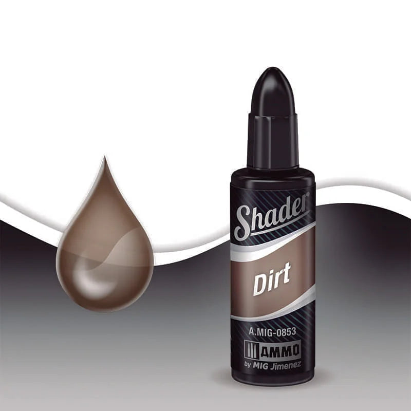 Ammo by MIG Shader - A.MIG-0853 Dirt Shader 10ml - Product Image