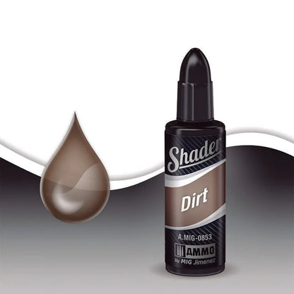 Ammo by MIG Shader - A.MIG-0853 Dirt Shader 10ml - Product Image