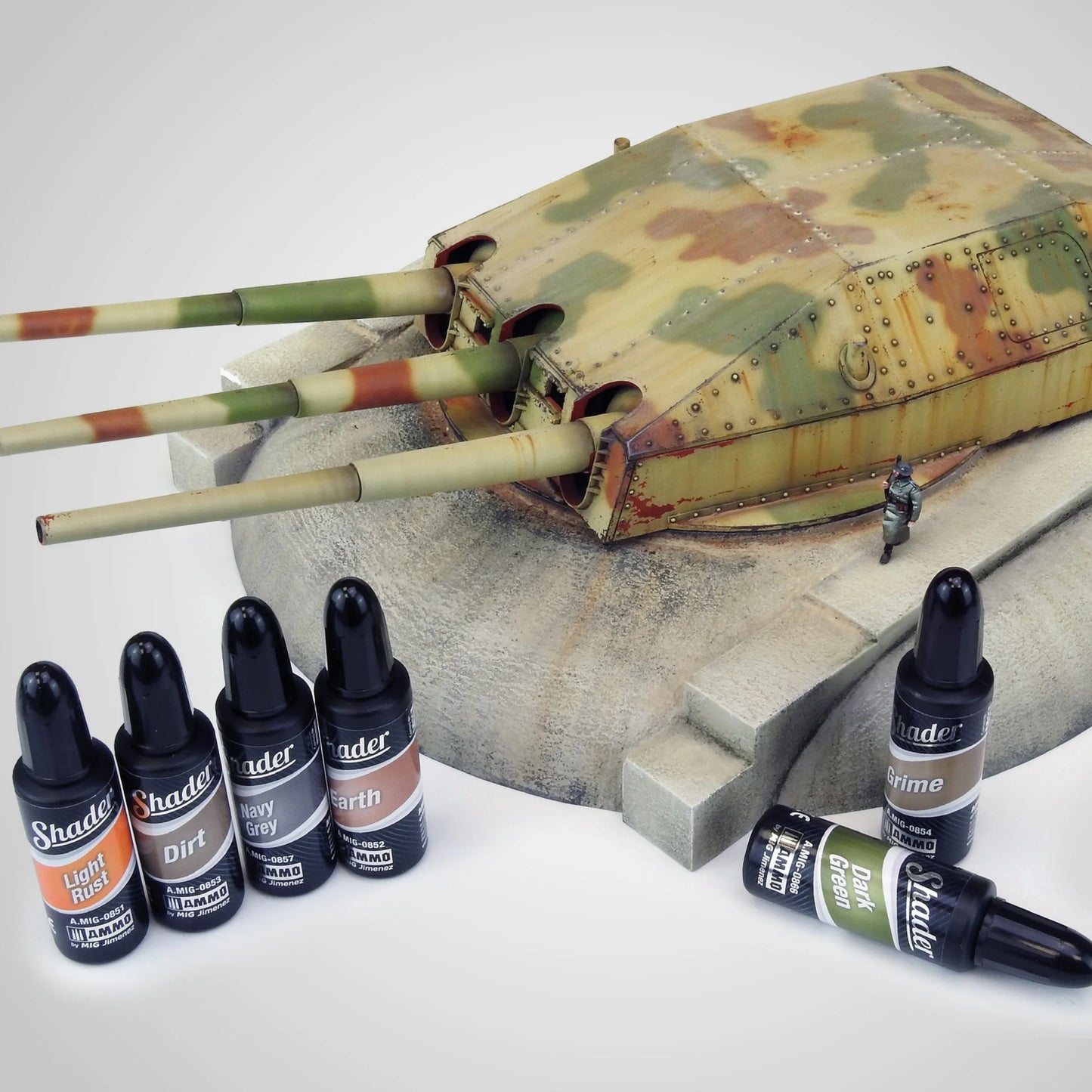 Ammo by MIG Shader - A.MIG-0856 Light Grey Shader 10ml - Product Image