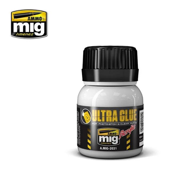 Ammo by MIG - Ultra Glue for Photo etch & Clear Parts 2031 - Product Image