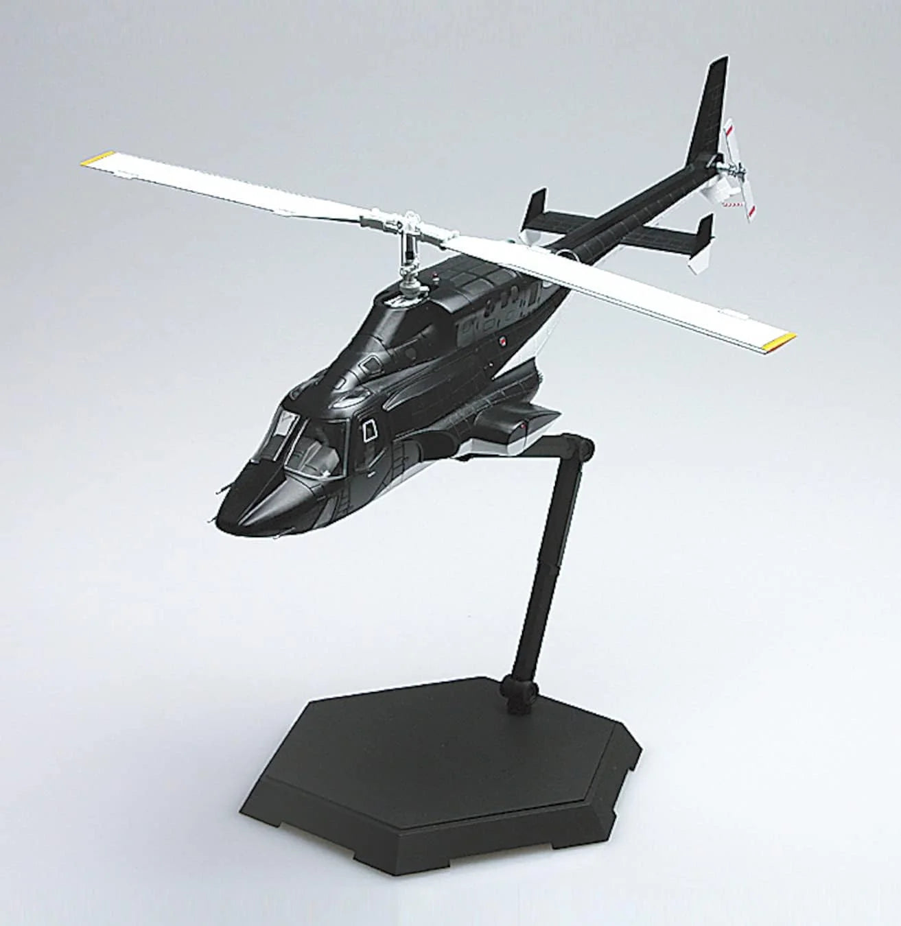 Aoshima 1/48 AirWolf Helicopter w/Clear Body Option - Product Image