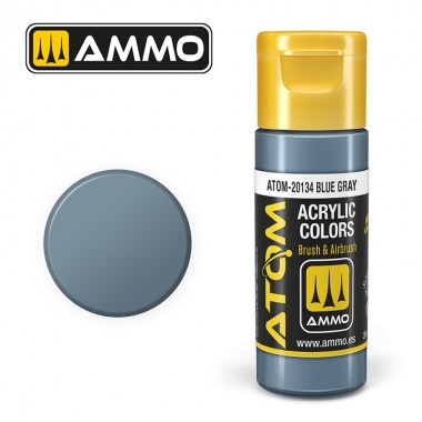 Ammo by MIG ATOM Paint - ATOM-20134 Blue Gray