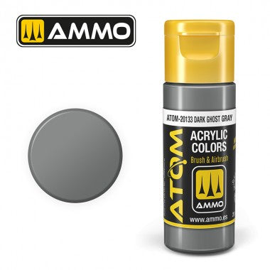 Ammo by MIG ATOM Paint - ATOM-20133 Dark Ghost Grey