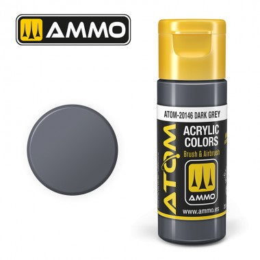 Ammo by MIG ATOM Paint - ATOM-20146 Dark Gey