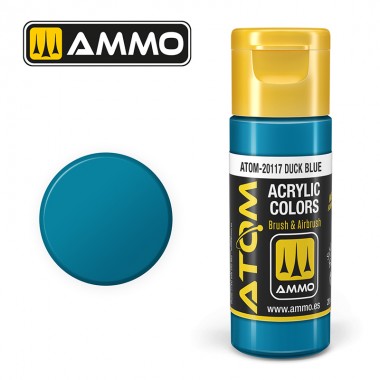 Ammo by MIG ATOM Paint - ATOM-20117 Duck Blue