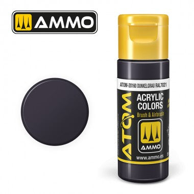 Ammo by MIG ATOM Paint - ATOM-20160 Dunkelgrau RAL7021