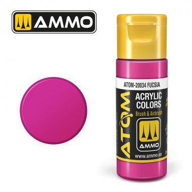 Ammo by MIG ATOM Paint - ATOM-20034 Fucsia