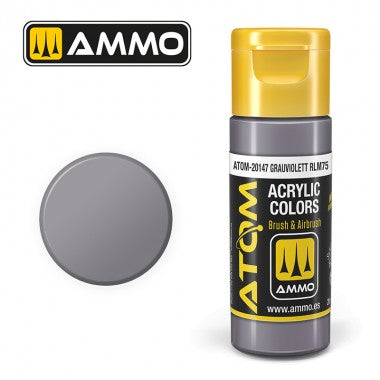 Ammo by MIG ATOM Paint - ATOM-20147 Grauviolett RLM 75