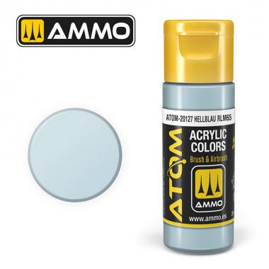 Ammo by MIG ATOM Paint - ATOM-20127 Hellblau RLM 65