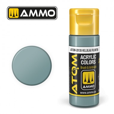 Ammo by MIG ATOM Paint - ATOM-20126 Hellblau RLM 78