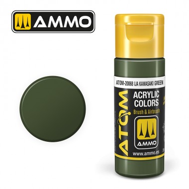 Ammo by MIG ATOM Paint - ATOM-20068 IJA Kawasaki Green