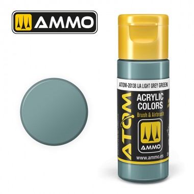 Ammo by MIG ATOM Paint - ATOM-20138 IJA Light Grey Green