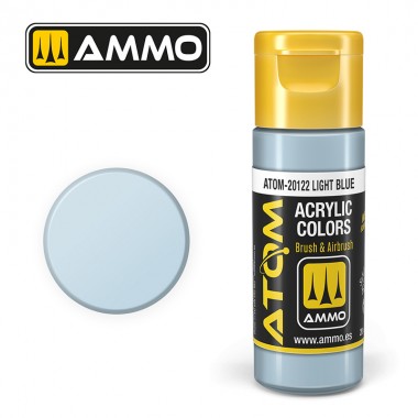 Ammo by MIG ATOM Paint - ATOM-20122 Light Blue