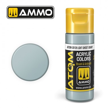 Ammo by MIG ATOM Paint - ATOM-20129 Light Ghost Gray