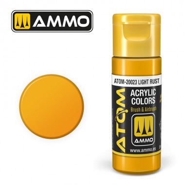 Ammo by MIG ATOM Paint - ATOM-20023 Light Rust