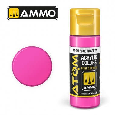 Ammo by MIG ATOM Paint - ATOM-20033 Magenta