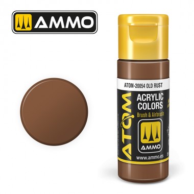 Ammo by MIG ATOM Paint - ATOM-20054 Old Rust