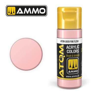 Ammo by MIG ATOM Paint - ATOM-20039 Pink Flesh