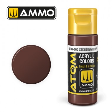 Ammo by MIG ATOM Paint - ATOM-20062 Schokobraun RAL 8017