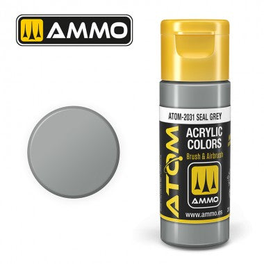 Ammo by MIG ATOM Paint - ATOM-20131 Seal Grey
