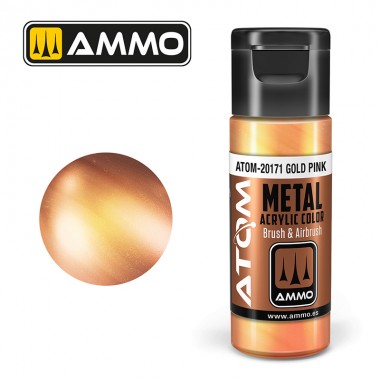 Ammo by MIG ATOM Paint - ATOM-20171 Gold Pink