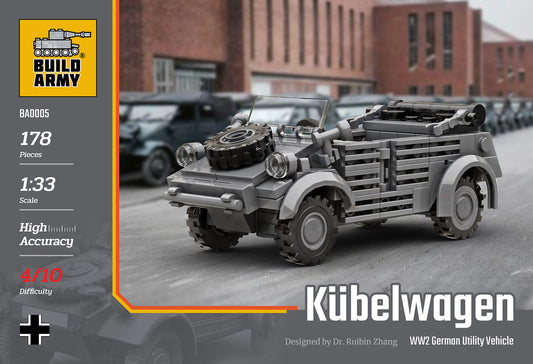 Build Army - Kubelwagen Cars - B0005