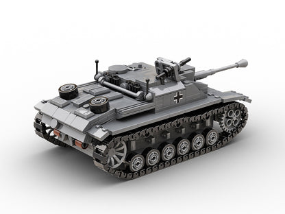 Build Army - StuG lll Ausf. G Tank Destroyer - B0142