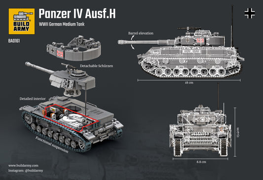 Build Army - Panzer 4 - B0161