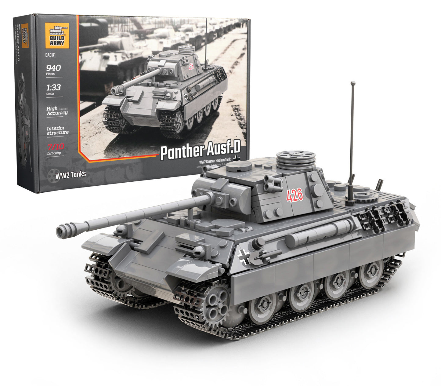 Build Army - Panther Ausf D - B0171