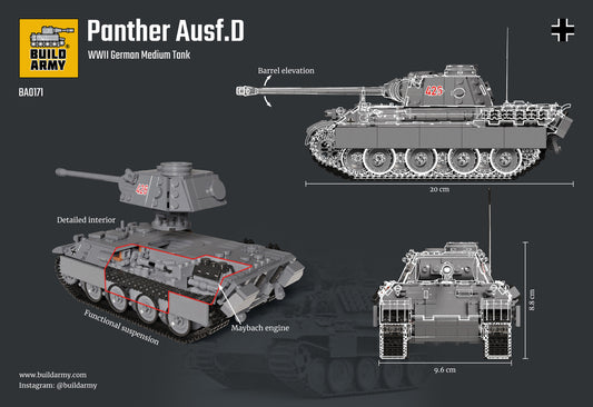 Build Army - Panther Ausf D - B0171