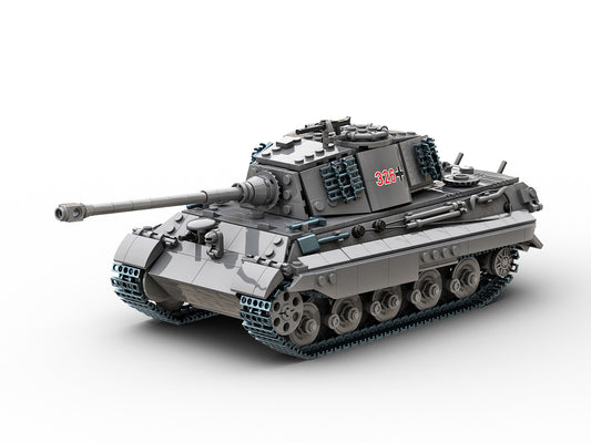 Build Army - King Tiger (Tiger ll) Grey - B0182