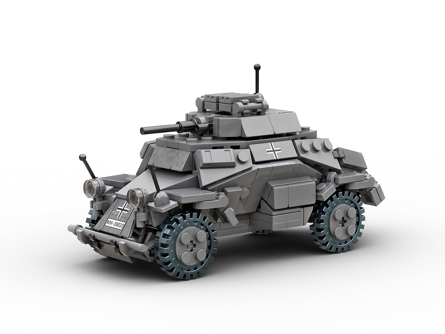 Build Army - Sd. Kfz. 222 Armoured Vehicle - B0222