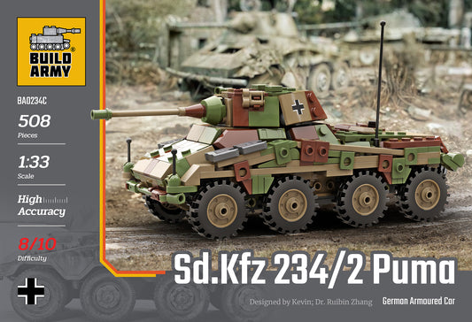 Build Army - Sd. Kfz. 234/2 Puma - B0234C