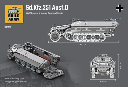 Build Army - Sd. Kfz. 251 Ausf.D - B0251