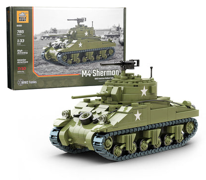 Build Army - M4 Sherman - B1001