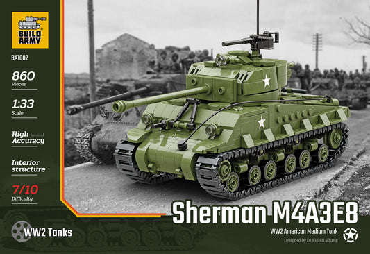 Build Army - M4A3E8 Easy8 - B1002