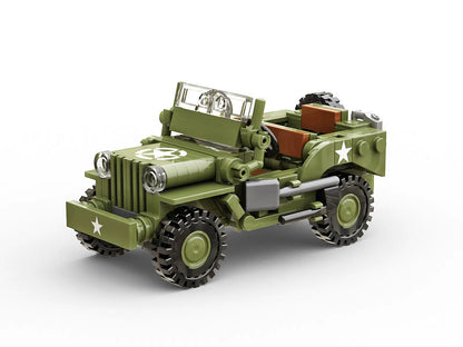 Build Army - Willys MB Jeep Utility Vehicle - B1101