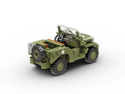 Build Army - Willys MB Jeep Utility Vehicle - B1101