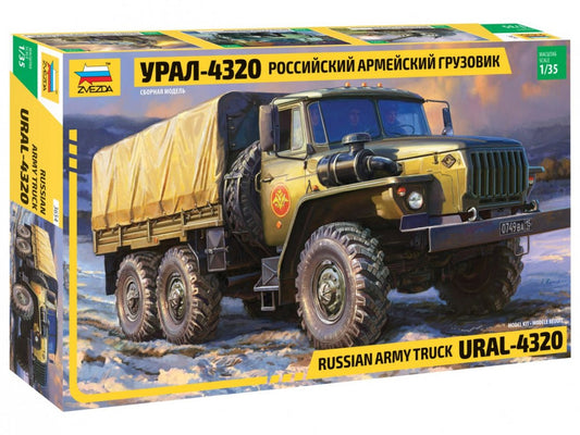 Zvezda 1/35 Military - Ural 4320 Russian Army Truck - Z3654